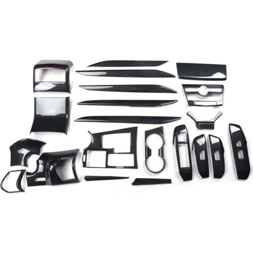 21pcs Car Styling For Lexus NX 2015-2019 Left and Right Hand Drive Interior Door Armrest Window Trim Auto Molding Accessories