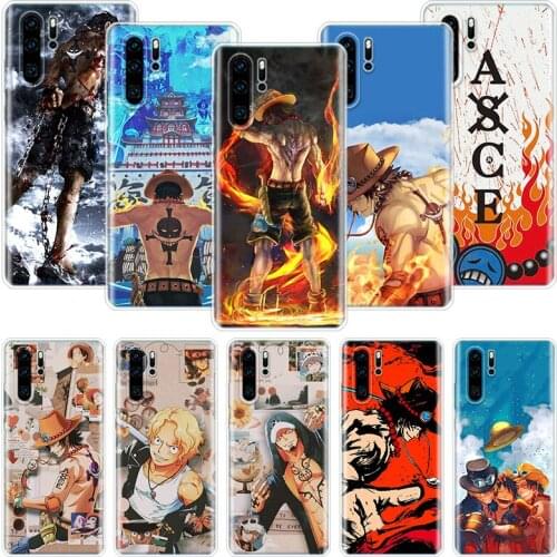 Anime Ace Phone Case For Huawei Honor 10 9 20 9X 8A 8X 8S 7A 7X Lite Pro 10i 20i Y5 Y6 Y7 Y9 2019 Cover Coque