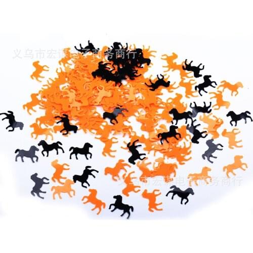 Baby shower/Horse/15 grams Sequins PVC Flat for DIY Card Making Craft Color Collection