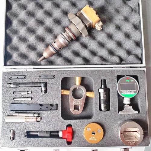 Diesel Common Rail Injector Repair Disassemble Measuring Tool Sets For Cat 3126 C7C9 C-9