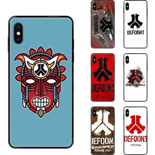 For Apple iPhone 11 12 Pro XS Max XR X 8 7 6 6S Plus 5 5S SE Best Defqon. 1 Black Soft TPU Coque Case Capa