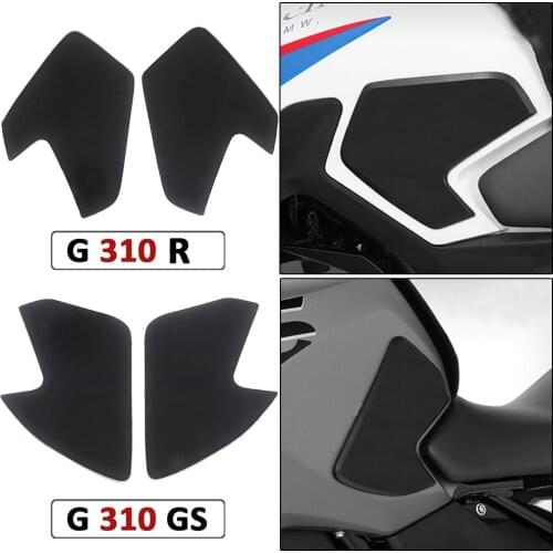 For BMW G310GS G310R G 310 R GS Motorcycle Non-slip Side Fuel Tank Stickers Waterproof Pad Rubber Sticker