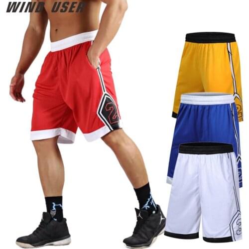 Men Basketball Shorts Sports Running Breathable Shorts With Pocket Summer Athletic Mens Shorts