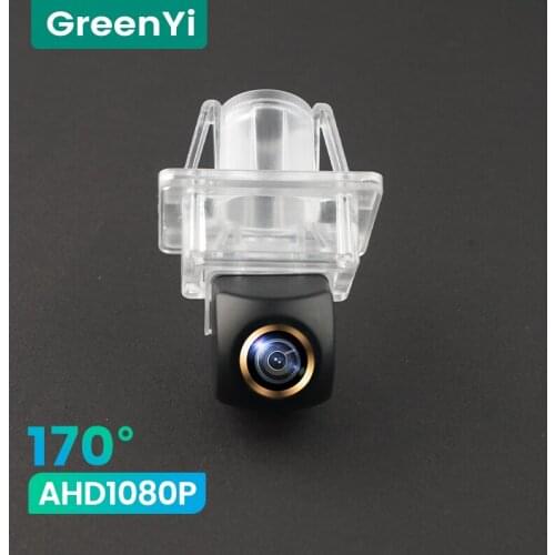 GreenYi 1080P HD 170° Car Rear View Camera For Mercedes Benz C Class W204 2007-2014 Reverse Reversing 4 pin Vehicle Parking AHD
