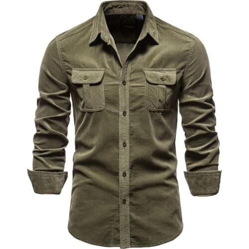 Мужские вельветовые рубашки JOOBOX China At AliExpress