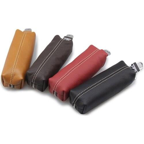 Keys holder genuine leather coin purse for men Key Wallets Women housekeeper plus designer keys case with keyschain