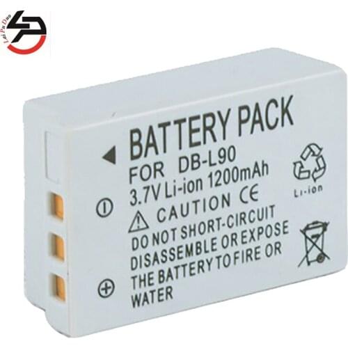 LPD 1200mAh Brand New Replacement Battery For Sanyo DB-L90 DBL90 Xacti SH1 DMX-SH11 SH11 VPC-SH1EXBK VPC-SH1EXR