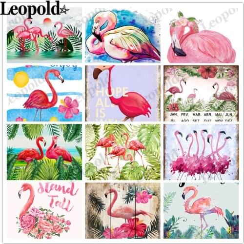 Vintage Metal Plate Flamingo Flower Poster Plant Calendar Letter Card Wall Art Bar Cafe Ktv Home Decoration Accessories