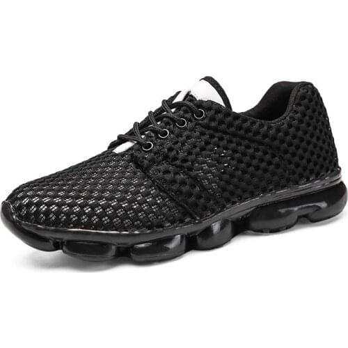 2019 New Summer High Quality Breathable Fabric Tennis Shoes Men Fitness Trainers Zapatillas Sports Shoes Male Outdoor Sneakers