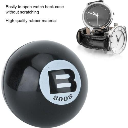 Rubber Screwing Ball Type Watch Back Case Opener Inflatable Ball Watch Cover Opening Tool Watch Repair Tool for Watchmaker 8008