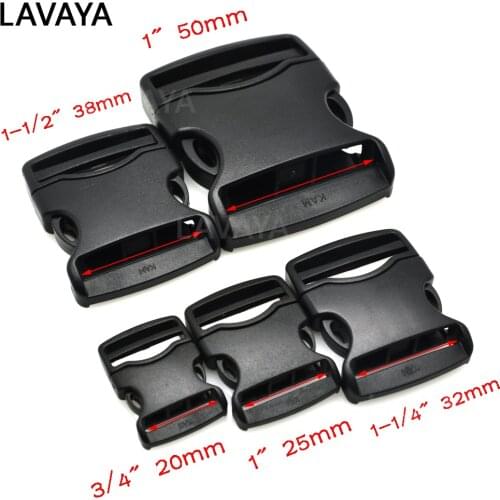 1pcs 20mm 25mm 32mm 38mm 50mm Webbing Detach Buckle for Outdoor Sports Bags Students Bags Luggage travel buckle accessories