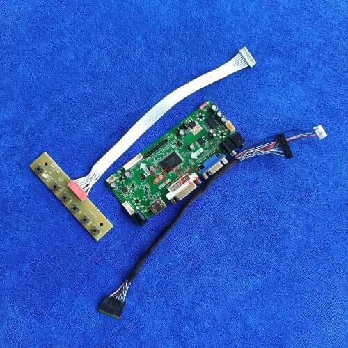 1366*768 DIY Kit LED 60Hz LCD matrix drive controller board MNT68676 40-Pin LVDS For BT140GW03/BT140GW04 VGA DVI HDMI-compatible