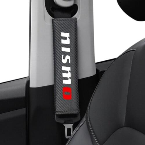 Auto Accessories Car Safety Belt Covers Seat Belt Case for Nissan Nismo Juke Note Navara Leaf Qashqai Xtrail Car Styling