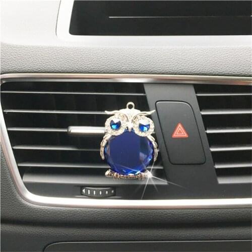 Hazy beauty Owl Car perfume Air Freshener Air conditioner air outlet decoration Automobile styling Car Fragrance Perfumes
