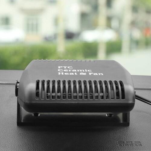 2 in 1 12V 150W Car Portable Heater Potable Defroster Demister Adjustable Electric Cooling Heating Fan Defogging Defroster