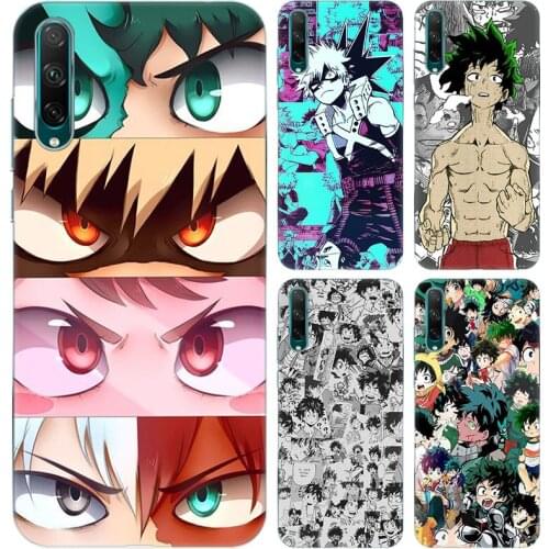 Hot My Hero Academia Midoriya Soft Case for Huawei NOVA 3 3i 5T 7 SE 8 Pro Honor 9A 9C 9S 30i 30S 30 Pro Plus 10X Lite Ru Cover