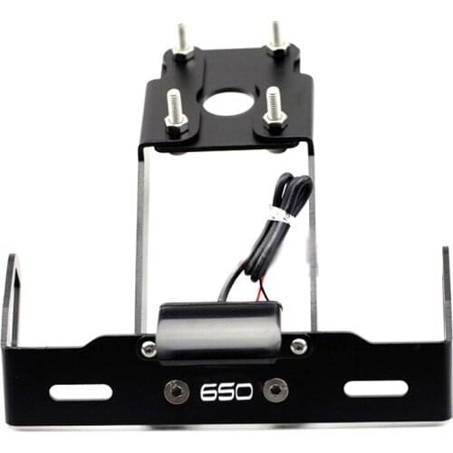 For KAWASAKI Z650 Z650 2017-2018 Motorcycle Tail Tidy Fender Eliminator Registration License Plate Holder frame LED Light