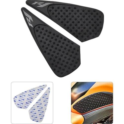 Motor Traction Pad Side Gas Knee Protector Anti Slip Fit For Yamaha YZF1000 R1 2004 2005 2006