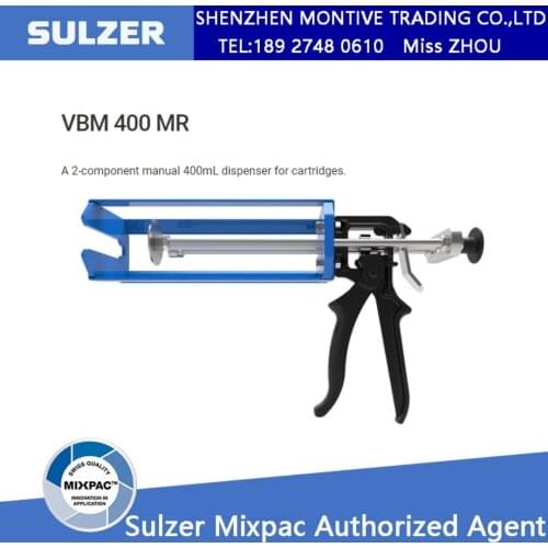 VBM 400 MR A 2-Component Manual 400mL Dispenser For Cartridges Save Pressure Industrial Gun Cartridge Sealant Durabl