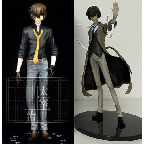 Dazai Osamu Figure Bungou Stray Dogs Figure Anime Orange Rouge Action Figure Dazai Figurine Collectible Model Toy Christmas Gift