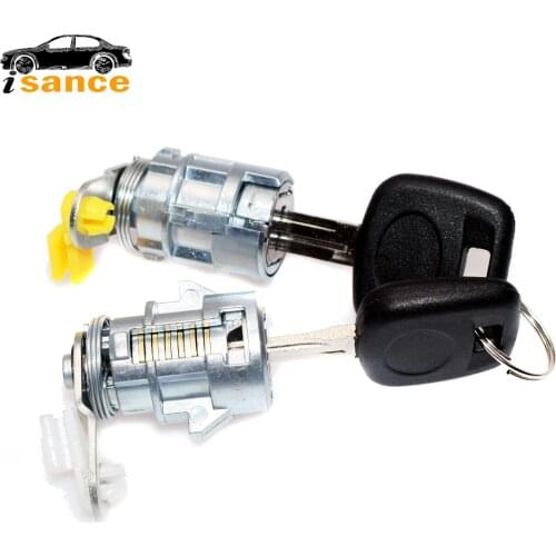 ISANCE New Door Lock Set with Key (L R) Fit for 89-95 Toyota Pickup 89-95 4Runner 89-98 4Runner Base Sport Utility 4-Door Pickup