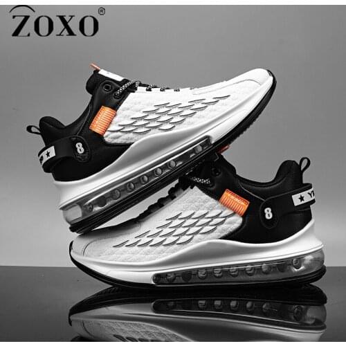 ZOXO New Men Running Shoes Lace Up Men Sport Shoes Men Outdoor Jogging Sneakers
