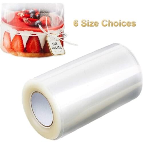New Transparent Cake Collars Mousse Cake Edge Wrap Dessert Surrounding Hard Bound Cake Dessert Collar DIY Cake Decoration Tools
