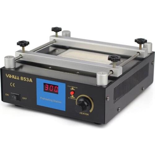 853A 220V Digital Display Preheating Station Soldering Station PCB Preheater BGA Rework Welding Station Desoldering Tool