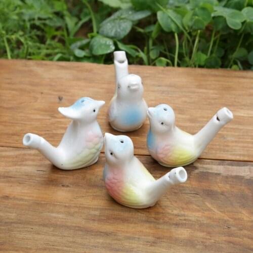 200pcs new water bird whistle clay bird Birds ceramic china Glazed whistle-peacock Birds Free Shipping