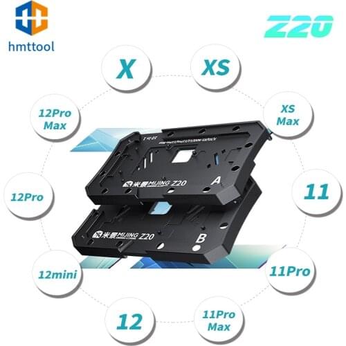 Mijing Z20 BGA Stencil Reballing for IPhone11 11Pro 11Pro Max X XS XSMAX Motherboard Holder Soldering Repair Tools