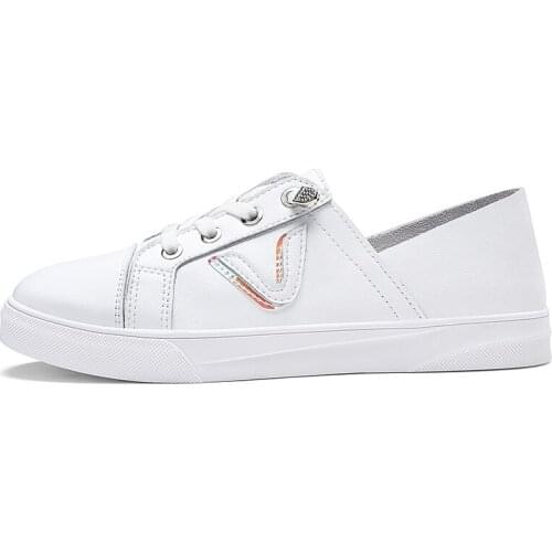 Round-Toe Thick-Soled White Shoes, Simple And Beautiful Casual Shoes With Feet, Waterproof Platform WomenS Shoes