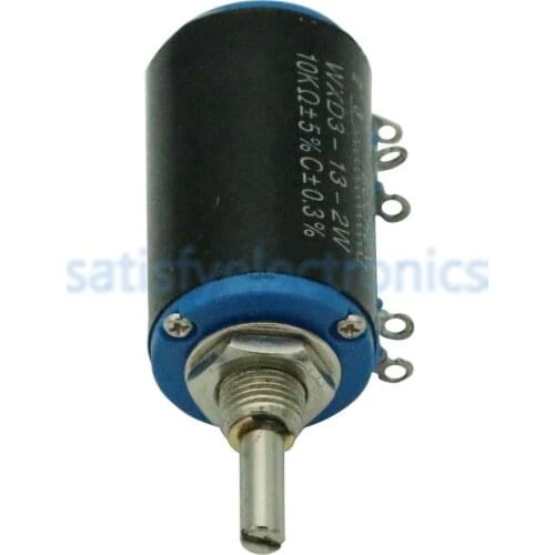 WXD3-13-2W 10K ohm Multiturn Wirewound Potentiometer Adjustable Resistor