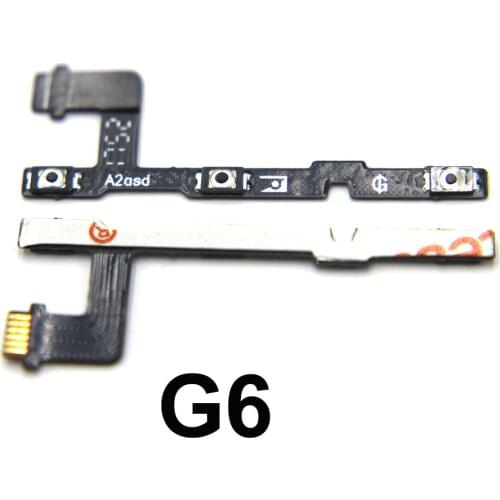 New For Motorola For Moto G6 / G6 plus Power on off Volume Side Button Flex Cable Ribbon Replacement Part