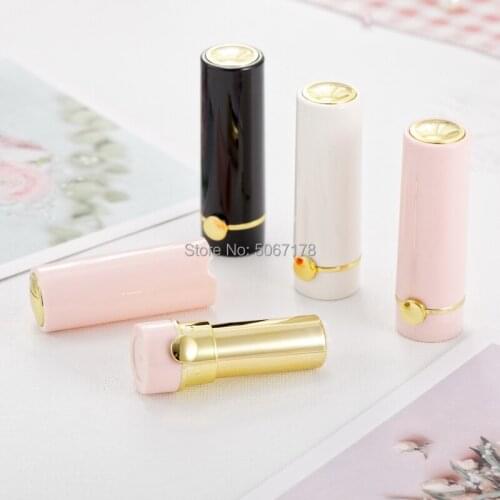 10/30/50pcs Empty Lip Gloss Tubes Empty Cosmetic Containers Lipstick Jars Balm Tube Caps Container Travel Makeup Tools 3 Colours