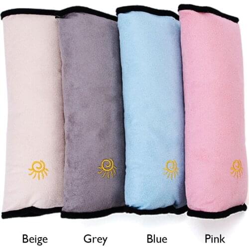 Car Safety Strap Seat Belt Cover Breathable For Kids Seatbelt Pillow Seat Strap Shoulder Pad Cushion Car Interior Accessories
