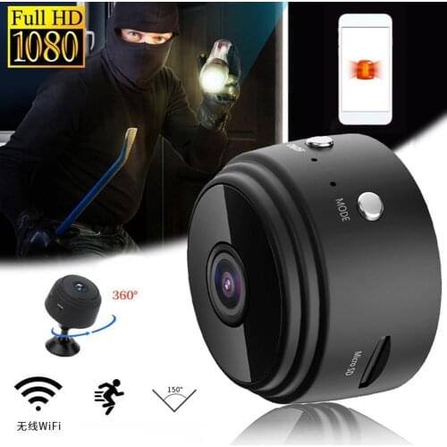A9 1080P HD WiFi Camera Mini HD Night Vision Camera Wireless IP Camera Magnetic Base Suitable For Home Security Detection