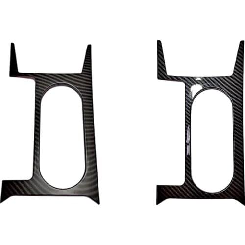 For Subaru Forester 2013-2018 Car Central Control Water Cup Holder Panel Cover Trim Decor Frame