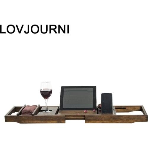 Jabonera Contenedor Vassoi Vasca Bathroom for Shelf Book Holder Tray Plateau Tablette Baignoire Bathtub Accessories Bath Rack