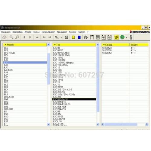 JETI ForkLift (ET) v4.34 Spare Parts catalog for JETI (Jungheinrich Judit)+expire patch