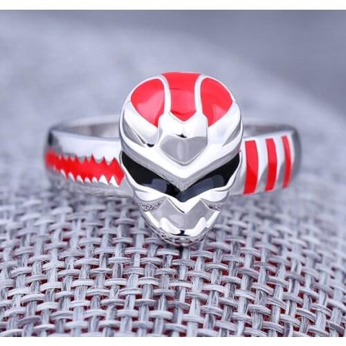 Masked Rider Kamen Rider Ring Cos Anime Jewelry party Gift Adjustable rings for women men fashion new year Gift thoughtful