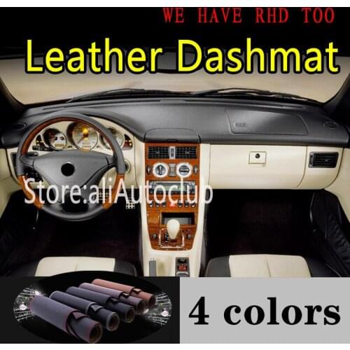 For Mercedes-Benz SLK Class G1 R170 200K SLK230K 280 300 350 1996-2004 Leather Dashmat Dashboard Cover Dash Mat Sunshade Carpet