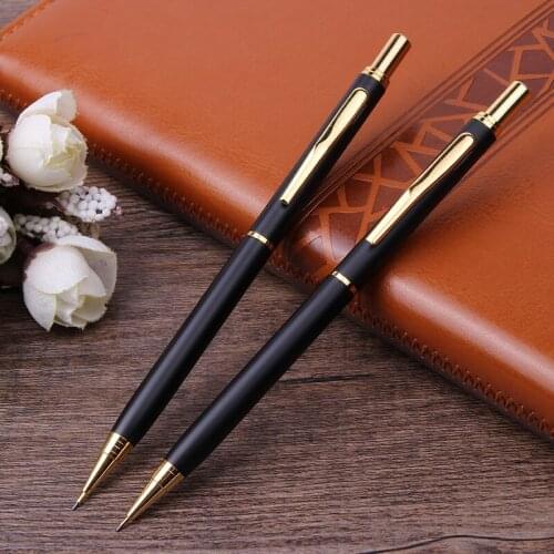 Metal Mechanical Pencil 0.5mm Creative Frosted Mechanical Pencil professional student drawing for school office supplies