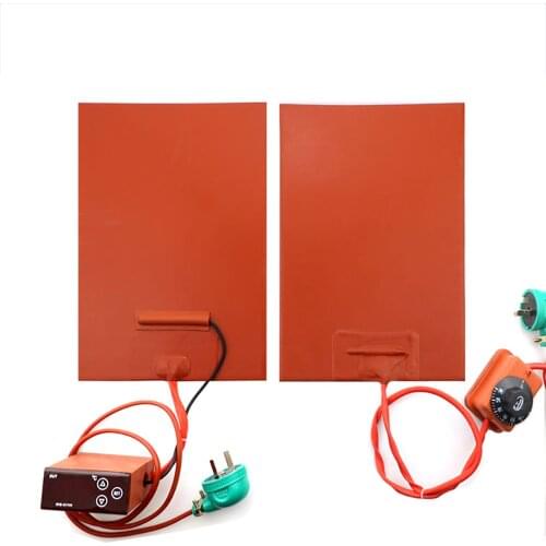 220V Silicone Rubber Heating Plate Mobile Phone Split Screen Heating Pad Phone Repair Tool With Temperature Controller 0-150