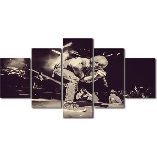 No Frame Wall Art HD Prints Canvas Painting Lead Singer Chester Bennington Pictures Nordic Poster for Living Room Home Decor