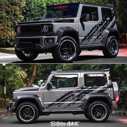 For new Jimny car stickers pull flower decoration modified body car sticker painting film