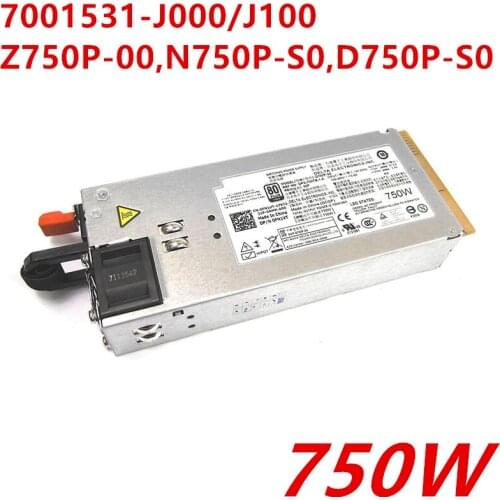 New PSU For Dell PE2950 R510 R910 T710 750W Power Supply Z750P-00 N750P-S0 D750P-S0 7001072-Y000 NPS-750BB A JX399 RX833 F613N