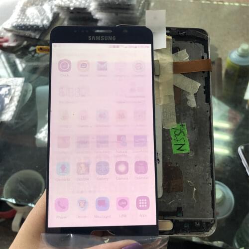 5.7''Original Amoled LCD For SAMSUNG Galaxy Note 5 N920 N920F N920A N920C LCD Display + Touch Screen Digitizer+burn-in shadow