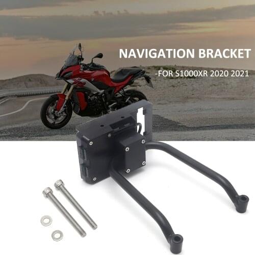 S1000XR Motorcycle Stand Holder Mobile Phone GPS Navigaton Bracket USB & Wireless Charging For BMW S1000 XR S 1000 XR 2020 2021