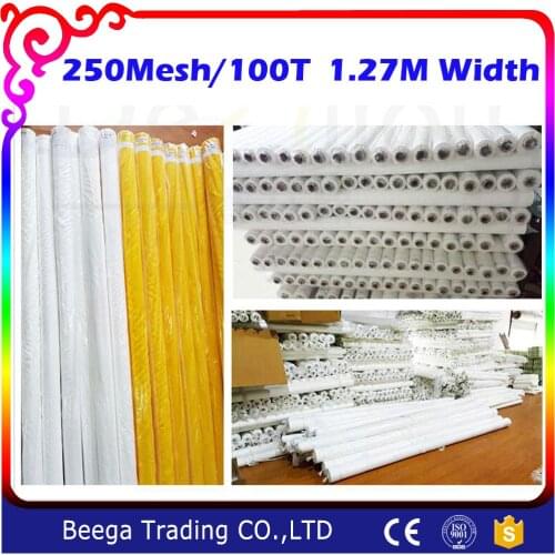 DPP 250 Mesh Count (100T) Fabric 100% Polyester Wholesale Price Door to Door
