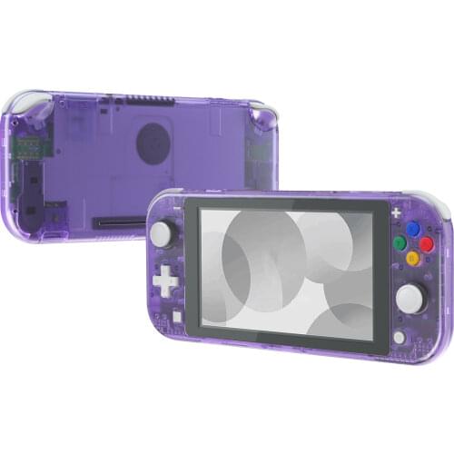 EXtremeRate DIY Replacement Custom Handheld Controller Housing Shell with Screen Protector for NS Switch Lite
